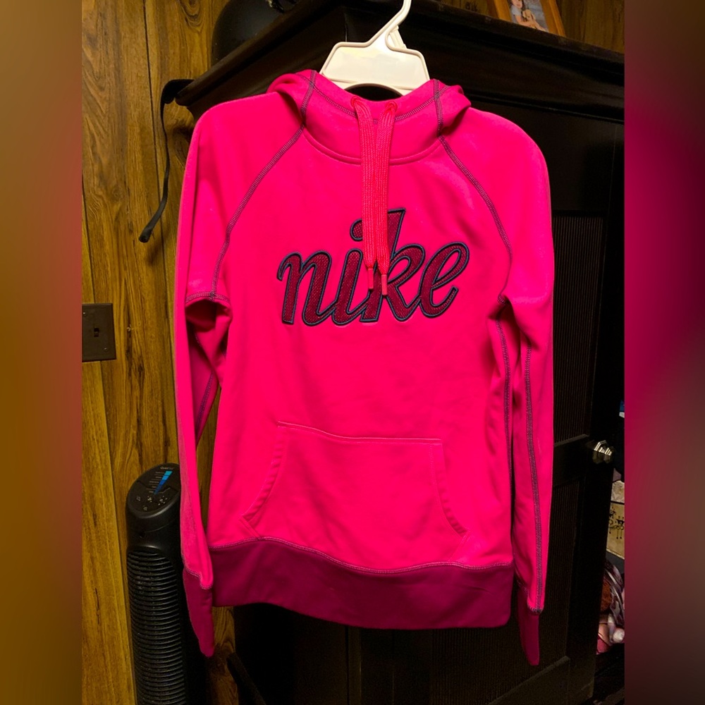 Pink Nike Hoodie size S